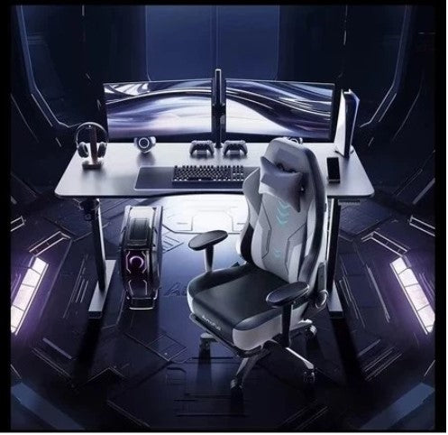 👉Free Installation👈Smart Gaming Table | Electric Adjustable Height Desk | Carbon Fibre Tabletop | Computer Desk - Curved front edge – more comfortable for arms