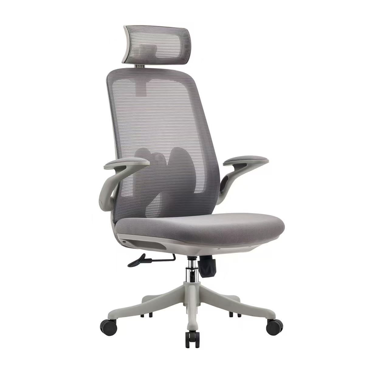 Ergonomic Mesh Office Chair with Adjustable Headrest & Lumbar Support